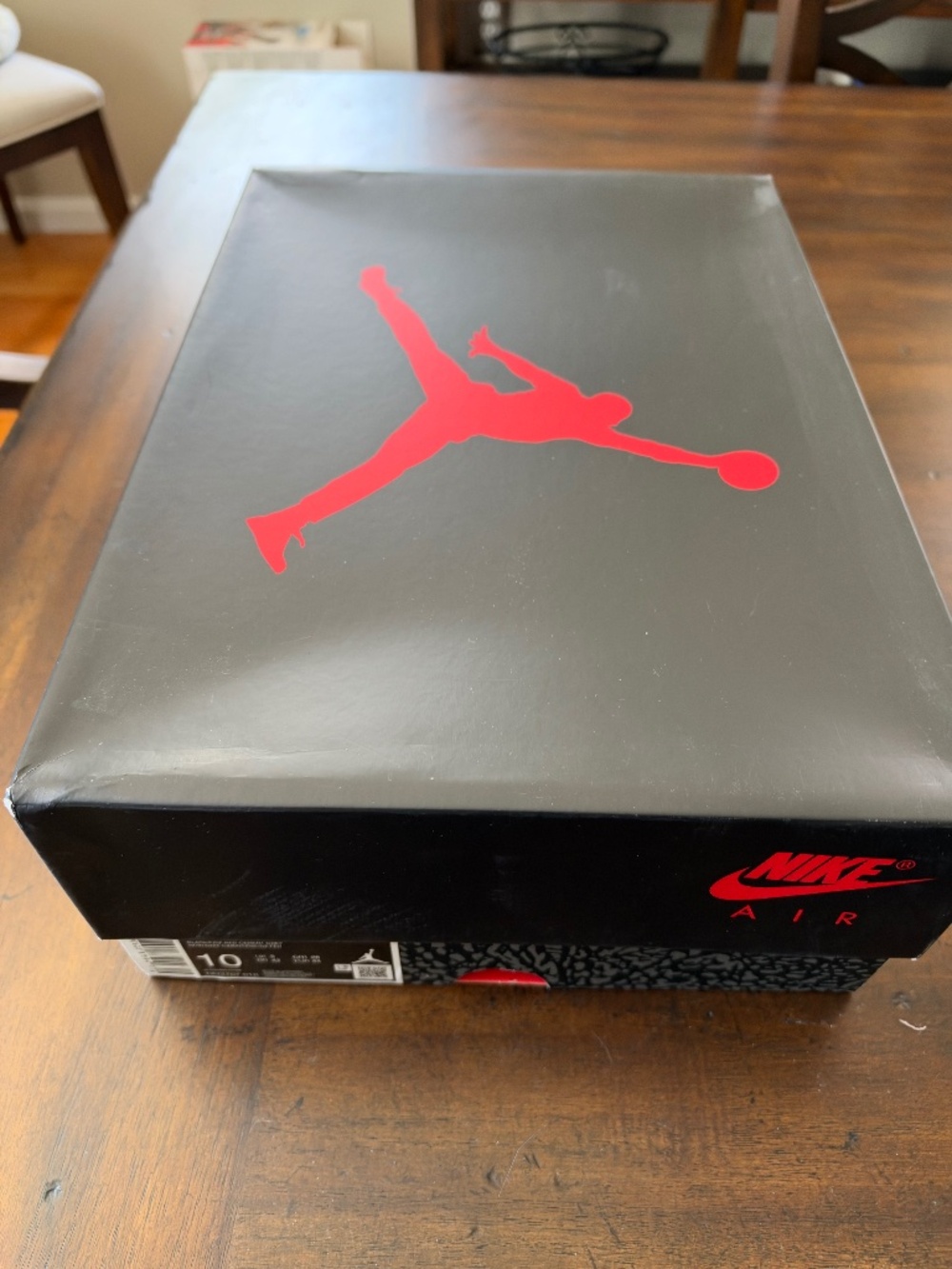 Air Jordan Retro 3 black cement